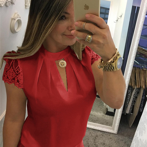 Blusa Decote Gola Reglan