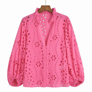Camisa De Laise Grenade Rosa / Pp 34