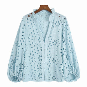 Camisa De Laise Grenade Azul / Pp 34