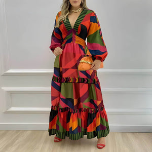 Vestido Longo Manga Longa 1