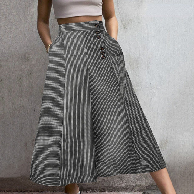 Calça Pantacourt Oversizide Parfait