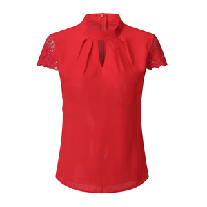 Blusa Decote Gola Reglan