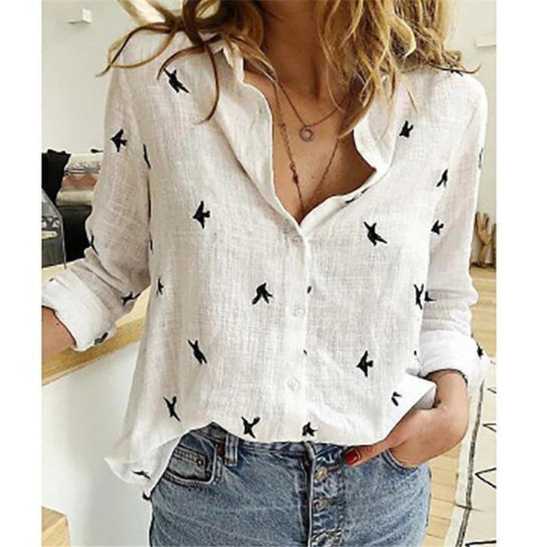 Camisa de Casimira Mouche