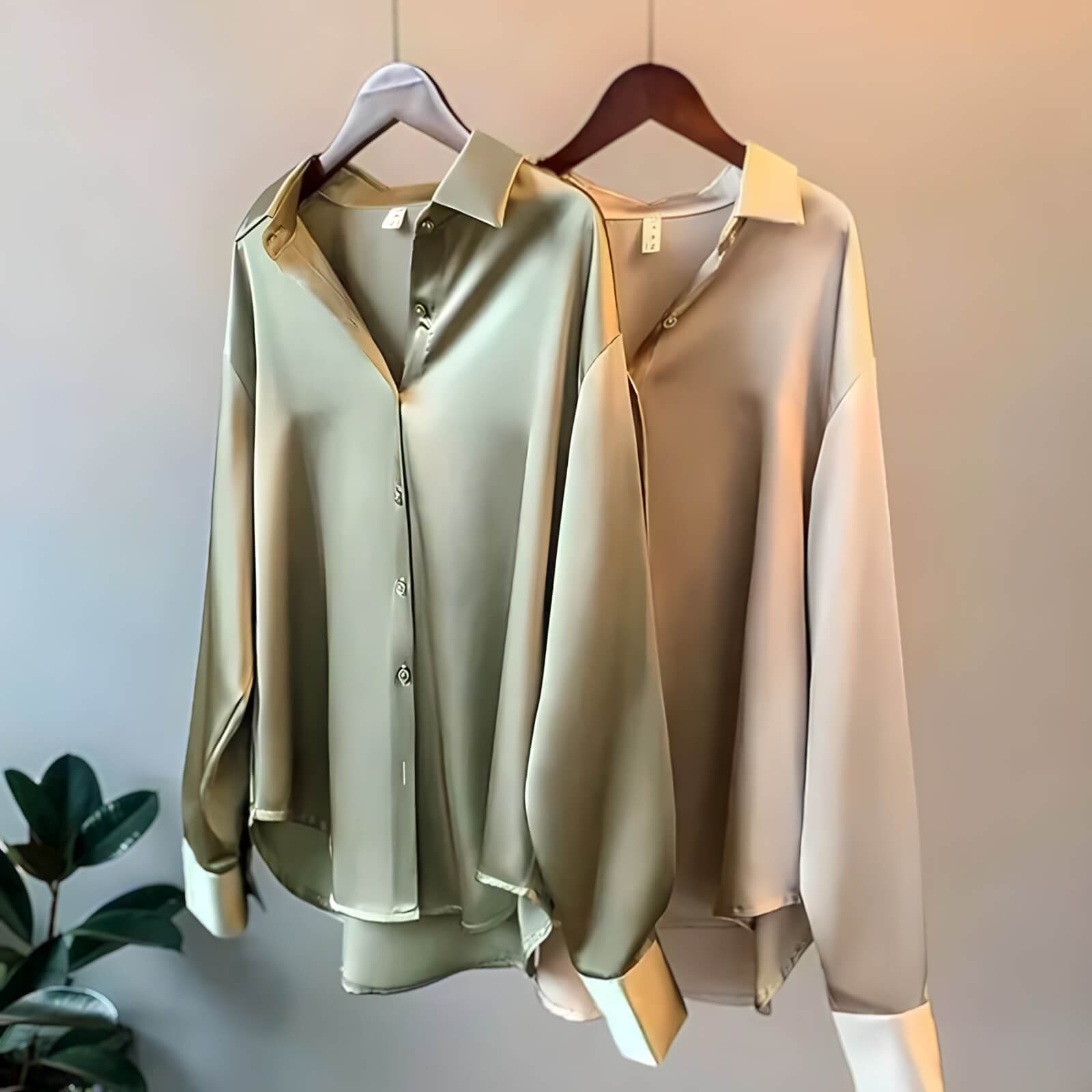 Camisa Básica de Cetim 1