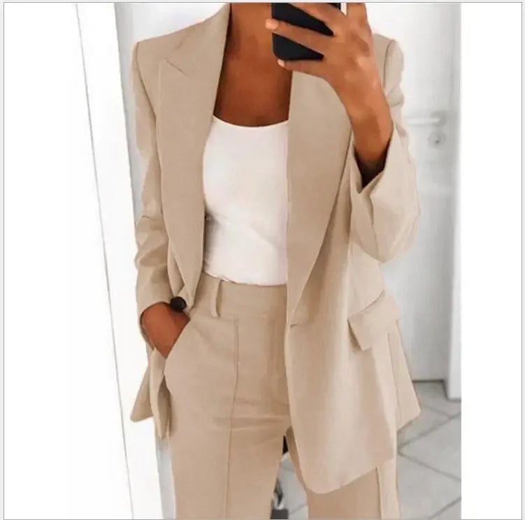 Blazer Casual Bege 02