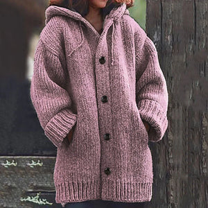 Casaco Feminino de Lã Rosa 5