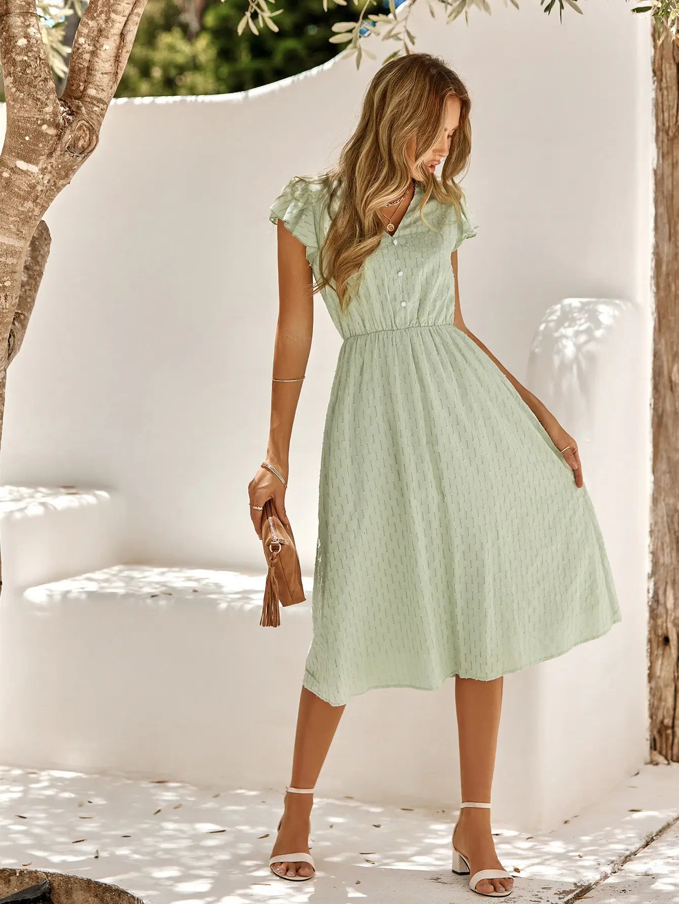 Vestido Mídi Verde 9