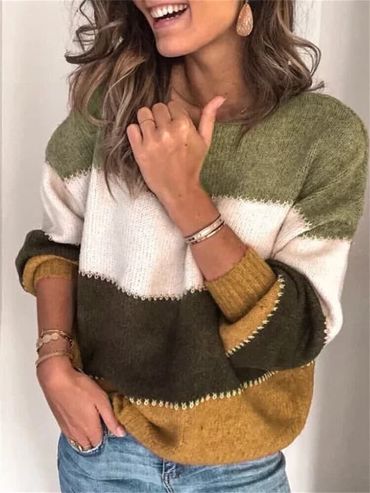 Suéter Oversized Feminino Amarelo 6