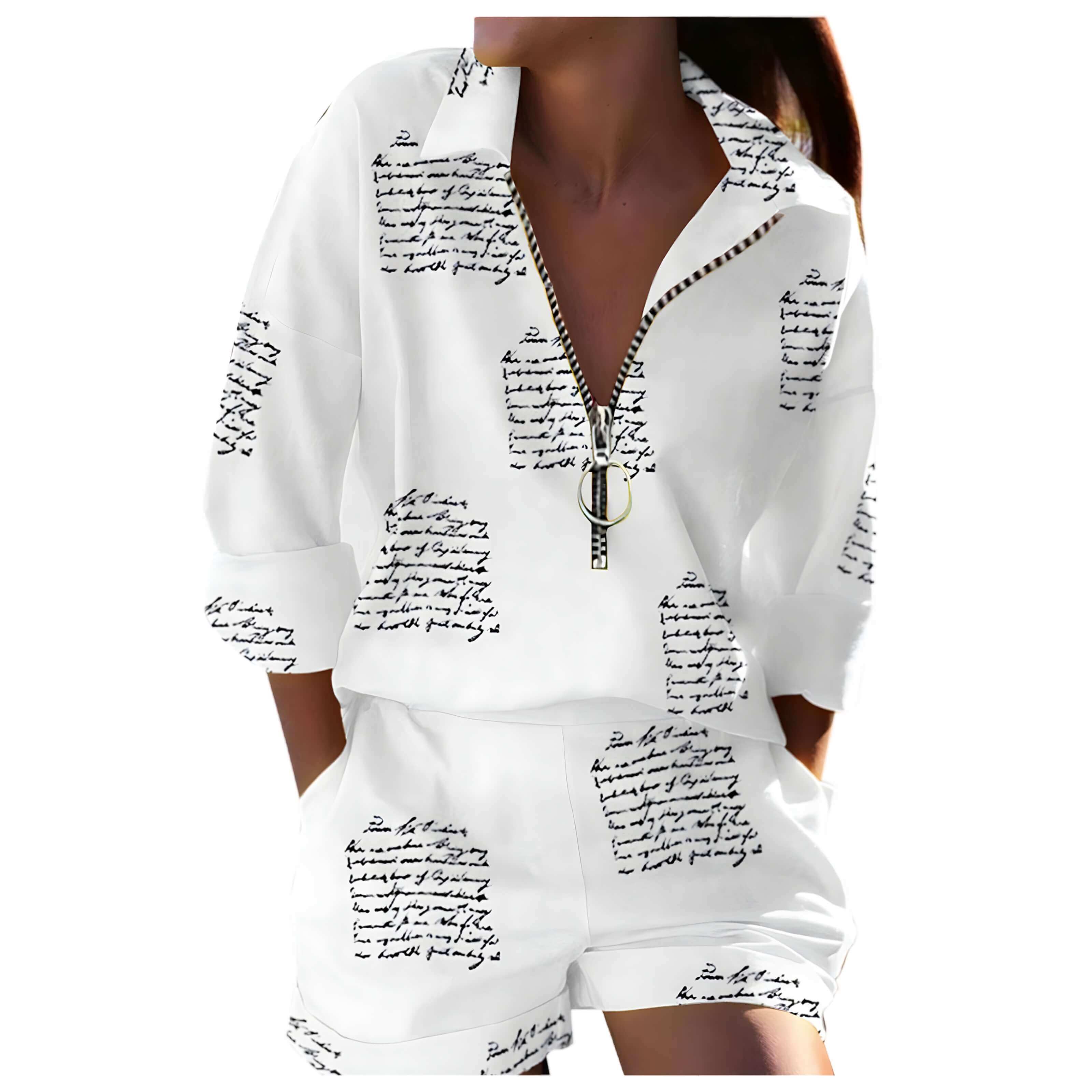 Conjunto Básico Branco Escritura 2