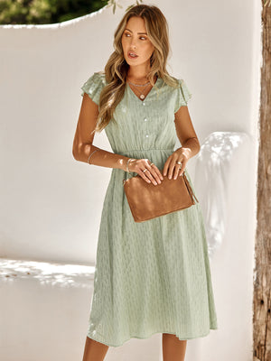 Vestido Mídi Verde 7