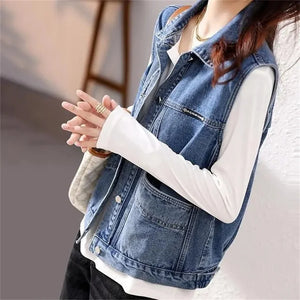 Colete Feminino Azul 3