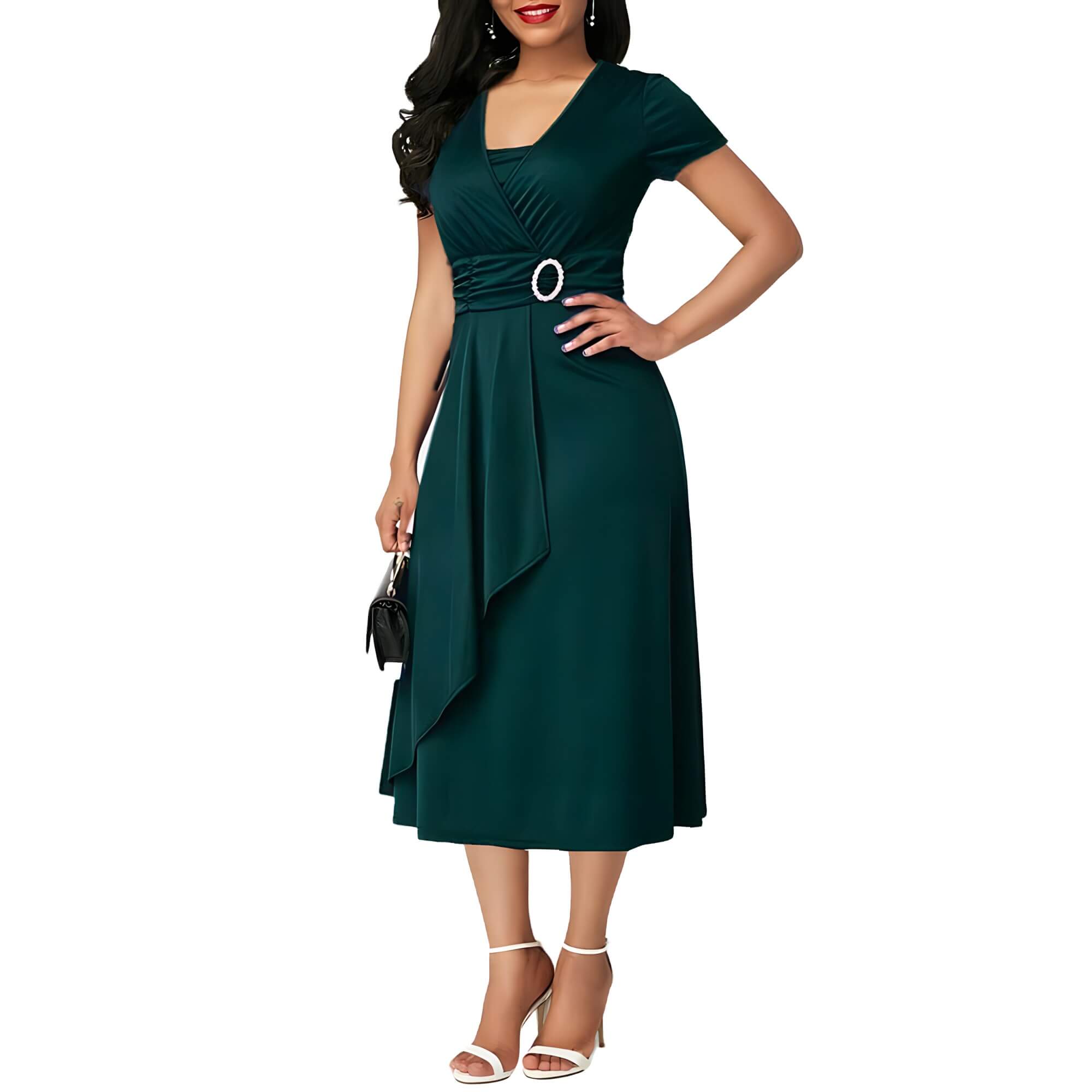 Vestido Mídi Verde 5
