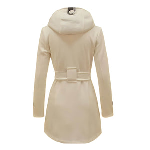 Casaco Feminino de Inverno Bege 4