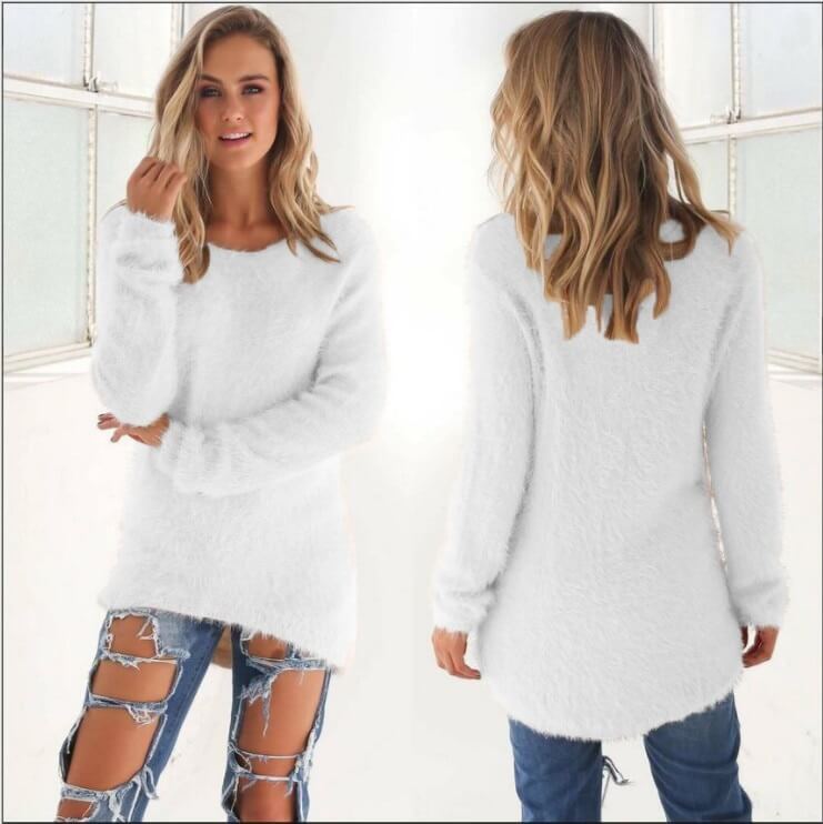 Suéter Feminino Branco 3