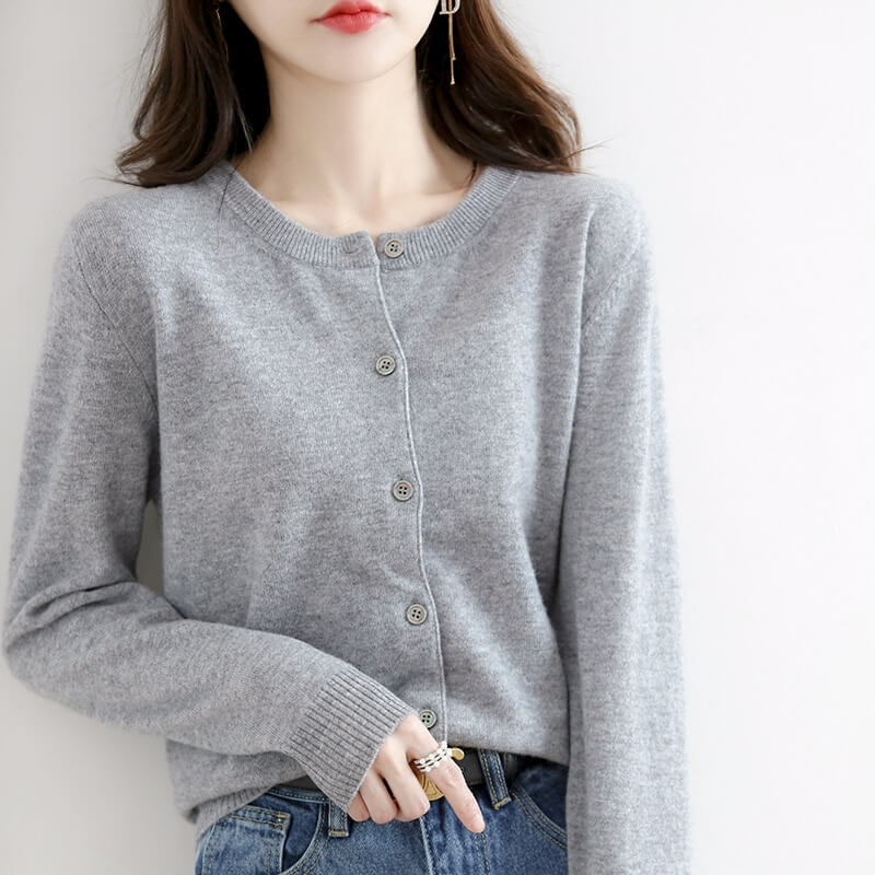 Cardigan Casual Feminino