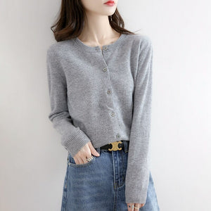 Cardigan Casual Feminino