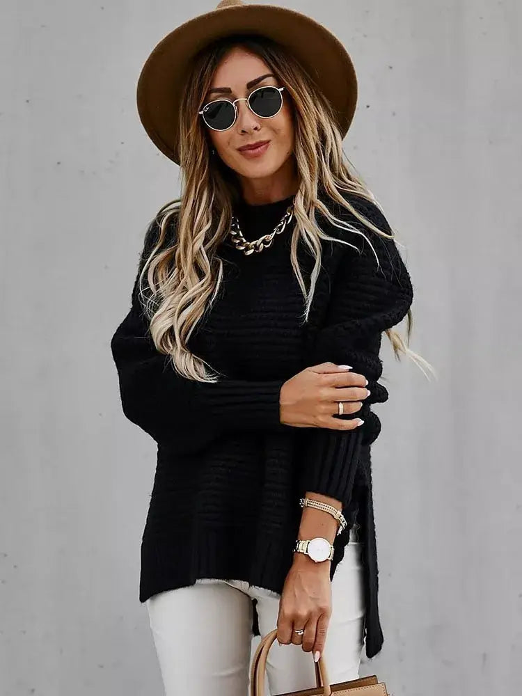 Suéter Feminino de Tricot  Preto 1